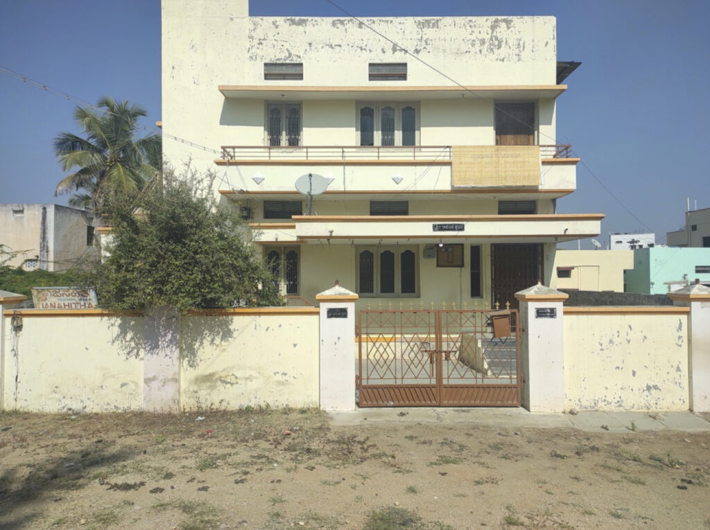 A empty building that once housed an NGO